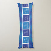 Yachtmuster Seitenschläferkissen (Rückseite (Vertikal))