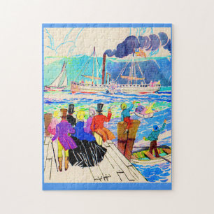 Yachtrennen des 19. Jahrhunderts Puzzle