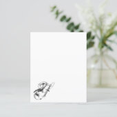 Yacou Bird Vintag Design Italienisches Papier (Stehend Vorderseite)