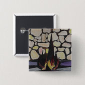 Yad Vashem Button (Vorne & Hinten)