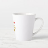 Yada Yahowah Menorah Latte Tasse (Rechts)