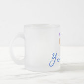 Yada Yahowah Merch; Mattierte Kaffee-Tasse Mattglastasse (Links)