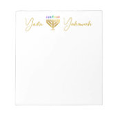 Yada Yahowah Notepad Notizblock (Vorderseite)