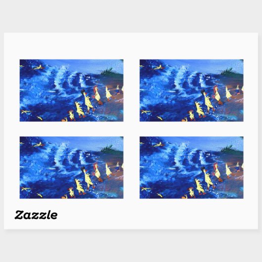 yadda.2 rechteckiger aufkleber (Blatt)