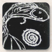 Yaei Betta Getränkeuntersetzer (Vorderseite)