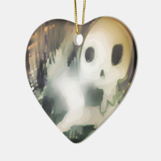 yaei die Alien Keramik Ornament (Links)