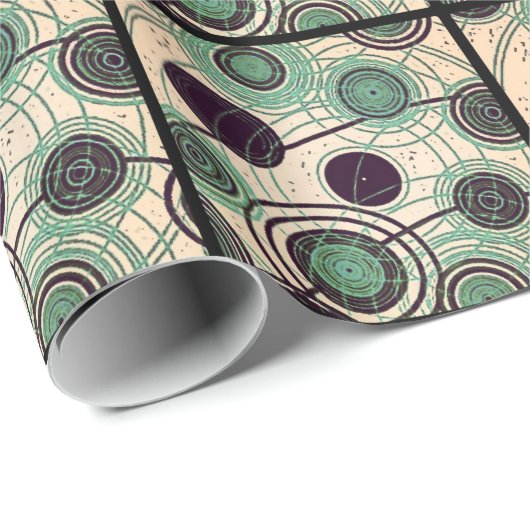 yaei Domain Expansion Quarks vernichten Design Geschenkpapier (Rolleneckpunkt)