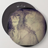 Yaei Hexe 666 Button (Vorne & Hinten)