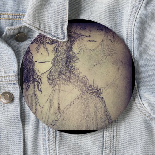 Yaei Hexe 666 Button (Beispiel)