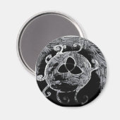 Yaei-Kulte Magnet (Vorderseite/Rückseite)