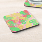 Yaei Pop Art Design Getränkeuntersetzer (Linke Seite)