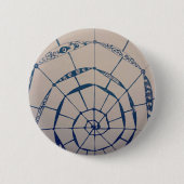 Yaei-Spinnennetze Button (Vorderseite)