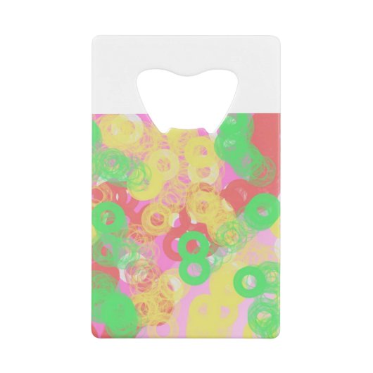 Yaei Süßigkeiten Design so fantastisch Geldbeutel Flaschenöffner (Vorderseite)