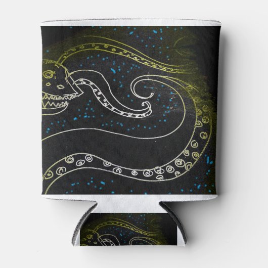 Yaei Sweet Escape abstrakt Art Dosenkühler (Vorderseite)