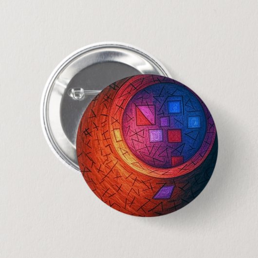 Yaei UFO Button (Vorne & Hinten)