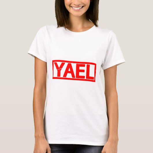 Yael Briefmarke T-Shirt (Vorderseite)