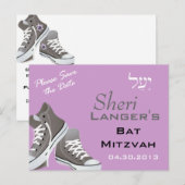 Yael Sneakers Postcard Ankündigungspostkarte (Vorne/Hinten)