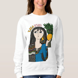 Yafa Jaffa Befreit Unsere Orangen Palästina Kunst Sweatshirt