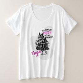 Yaga-Haus Große Größe T-Shirt