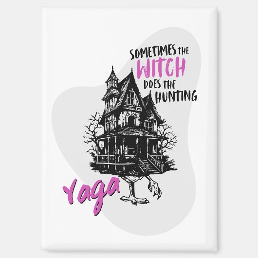 Yaga Haus Magnet (Vorderseite)