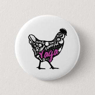 Yaga Huhn Button