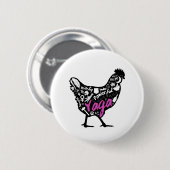 Yaga Huhn Button (Vorne & Hinten)