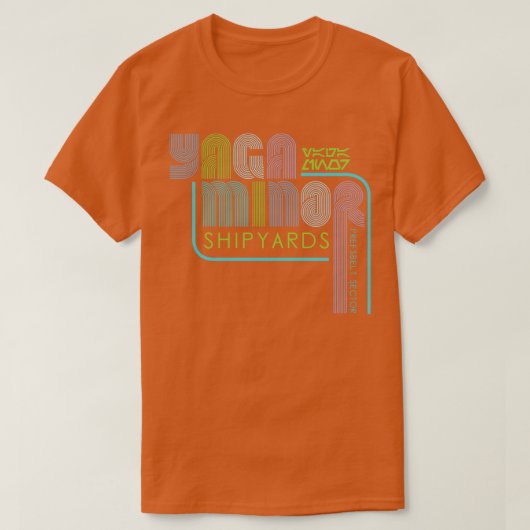 Yaga Minor Shipyards T-Shirt (Design vorne)