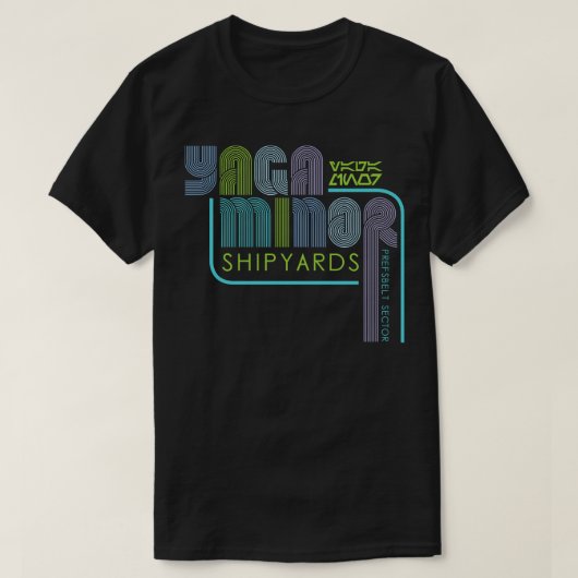 Yaga Minor Shipyards T-Shirt (Design vorne)