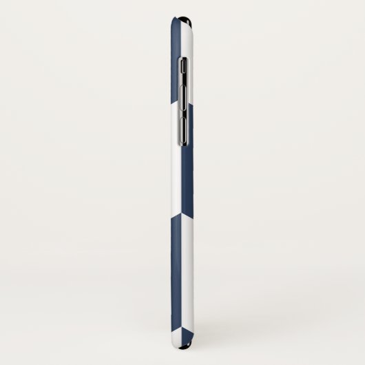 Yagasuri [indigo] - Japanese Traditional Pattern Case-Mate iPhone Hülle (Hinten/Links)