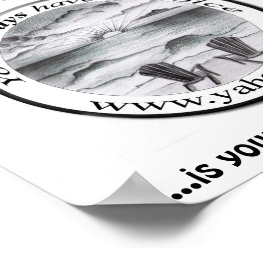 Yahac TM Design 1, Einstellungen sind ansteckend.. Poster (Ecke)