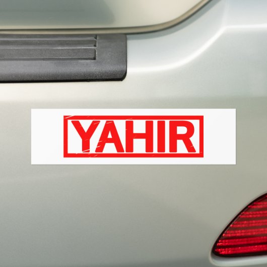 Yahir Briefmarke Autoaufkleber (Auf Auto)