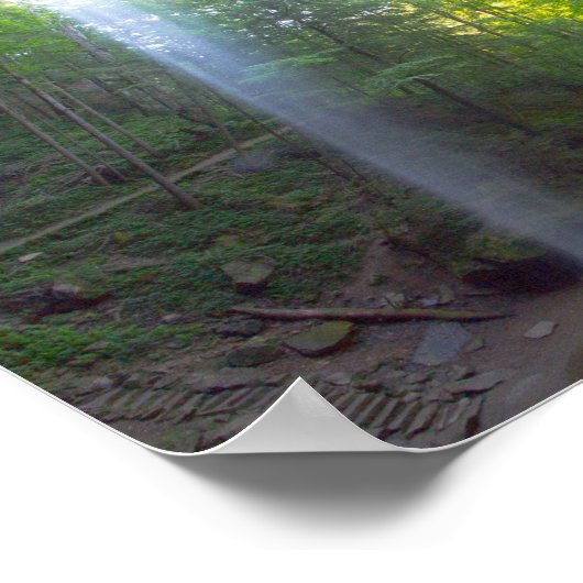 Yahoo Falls, Kentucky Poster (Ecke)