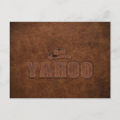 YAHOO-Western Postkarte (Vorderseite)
