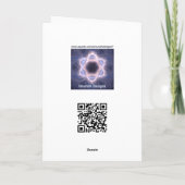 Yahrzeit Spende Karte (Rückseite)