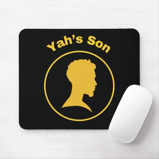 Yahs Sohn-Grafik-Design Mousepad (Mit Mouse)