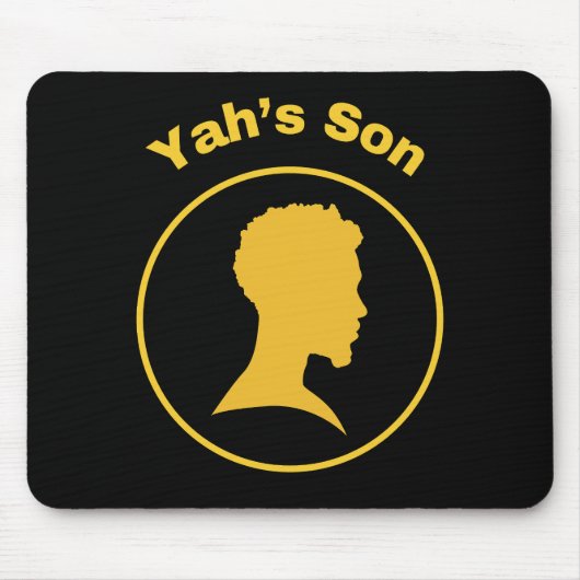 Yahs Sohn-Grafik-Design Mousepad (Vorne)
