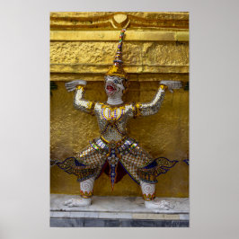 Yahsha statue in Bangkok Poster