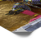 Yahsha statue in Bangkok Poster (Ecke)