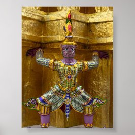 Yahsha statue in Bangkok Poster