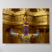 Yahsha statue in Bangkok Poster (Vorne)