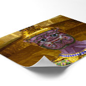 Yahsha statue in Bangkok Poster (Ecke)