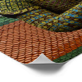 Yahsha statue in Bangkok Poster (Ecke)