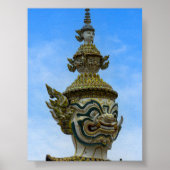 Yahsha statue in Bangkok Poster (Vorne)