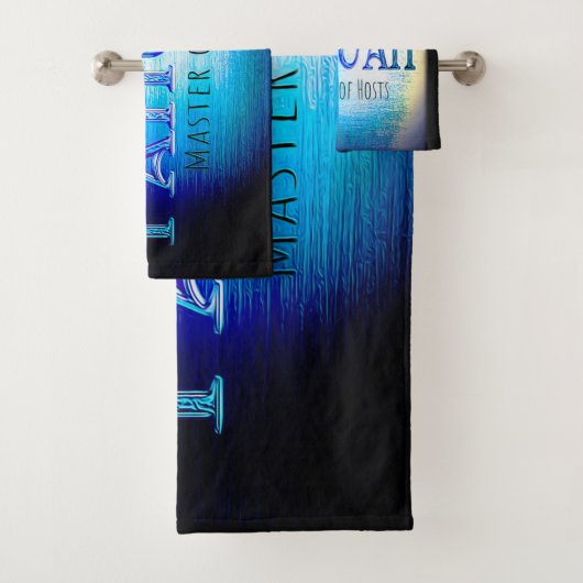 Yahuah-Master of Hosts 01-01 Badhandtuch Set (Insitu)