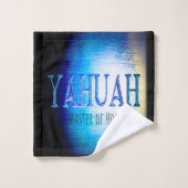 Yahuah-Master of Hosts 01-01 Badhandtuch Set (Waschlappen)