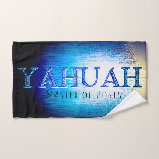 Yahuah-Master of Hosts 01-01 Badhandtuch Set (Handtuch)