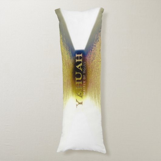 Yahuah-Master of Hosts 02-02 Seitenschläferkissen (Vorderseite Vertikal)