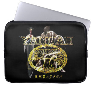 Yahuah-Name über allen Namen 03 Royal Laptopschutzhülle