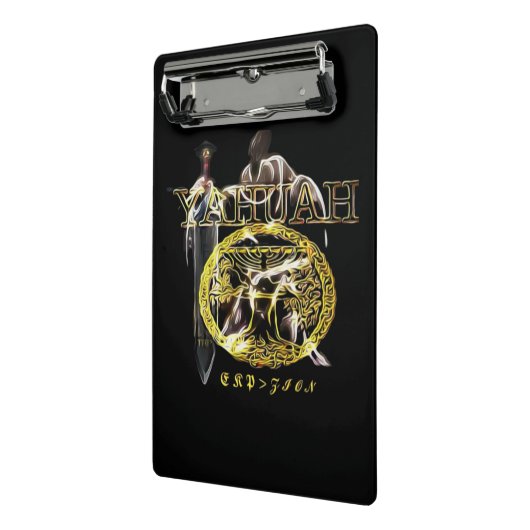 Yahuah-Name über allen Namen 03 Royal Mini Klemmbrett (Gewinkelt2)