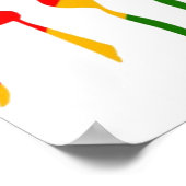 Yahweh auf Hebräisch Poster (Ecke)